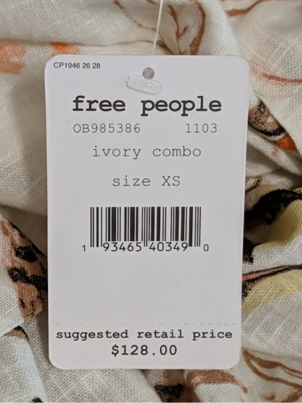 Free People Anita Maxi Dress In Ivory - Picture 9 of 9